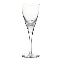 Picture A white wine goblet from the Splendor collection creating a harmonious sparkling effect - Vista Alegre