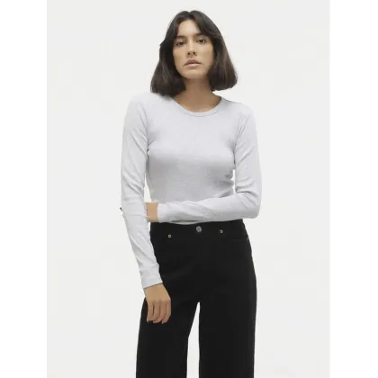 Zdjęcie Vero Moda Bluzka Chloe 10306897 Szary Slim Fit