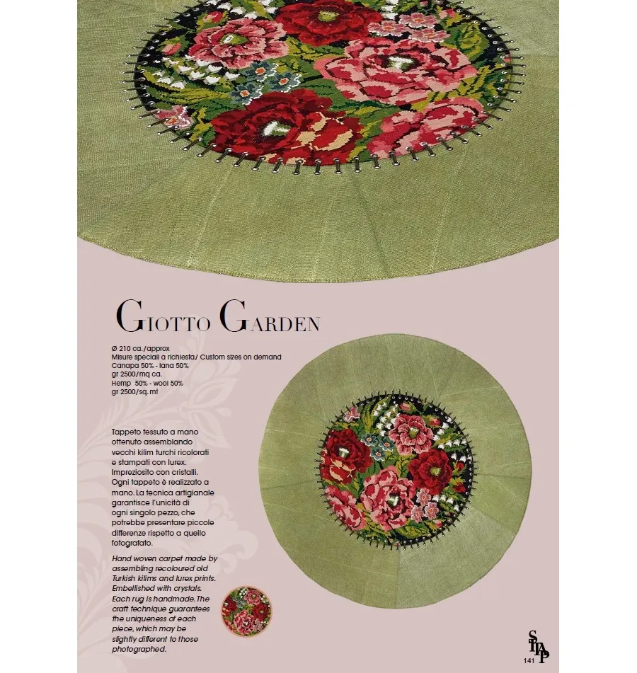 obrazek 3 Pełen stylu kwiatowy dywan Giotto Folk/Garden - różne warianty