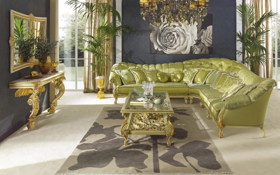 obrazek 2 Antyczne eleganckie lustro do salonu – Morello Gianpaolo