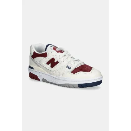 Zdjęcie New Balance sneakersy skórzane 550 kolor beżowy BB550VRC