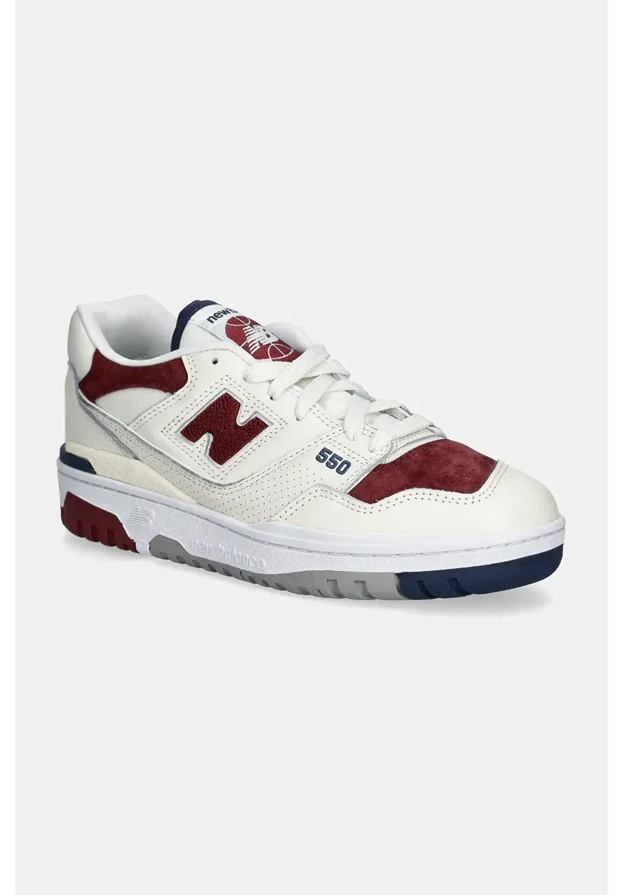 obrazek 1 New Balance sneakersy skórzane 550 kolor beżowy BB550VRC