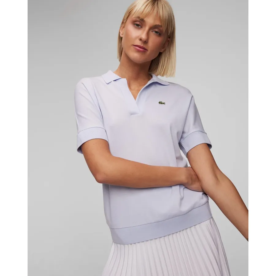 obrazek 1 Jasnoniebieskie Polo Damskie Lacoste Pf0504