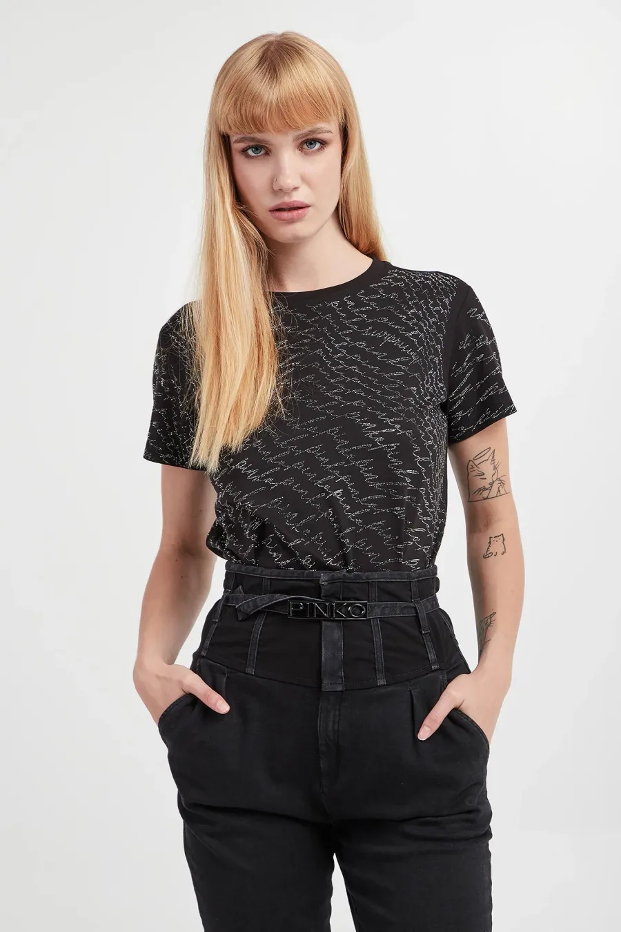 obrazek 1 T-shirt damski Quentin PINKO Pinko