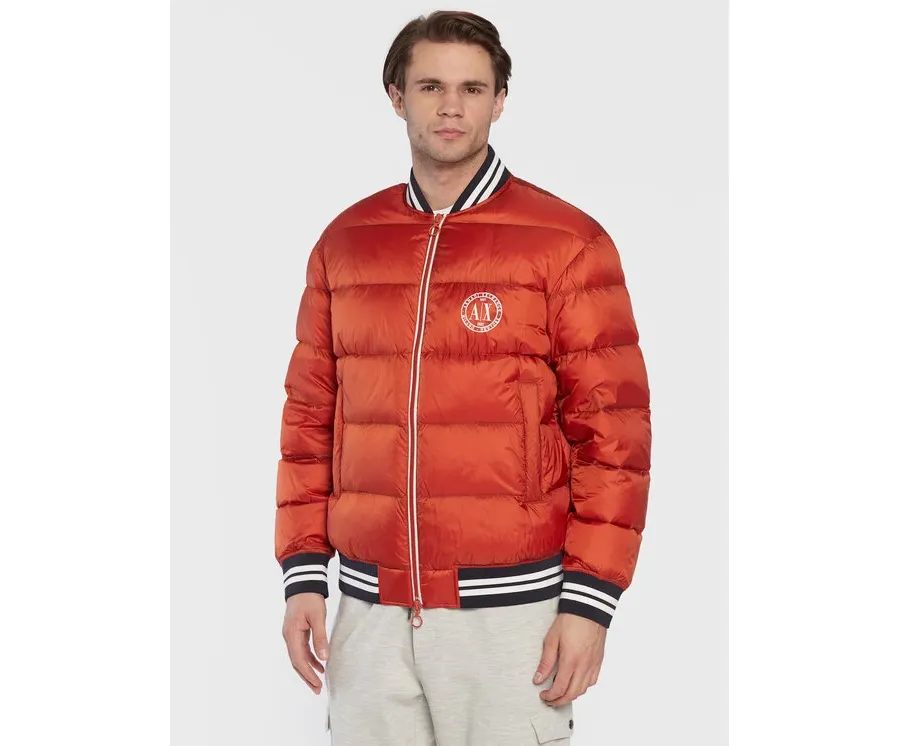 obrazek 1 Armani Exchange Kurtka bomber 6LZBL8 ZNWRZ 1498 Pomarańczowy Regular Fit