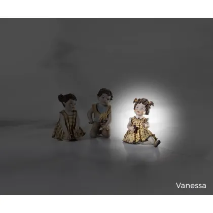 Zdjęcie Lalka porcelanowa dziewczynki o imieniu Vanessa - Sibania