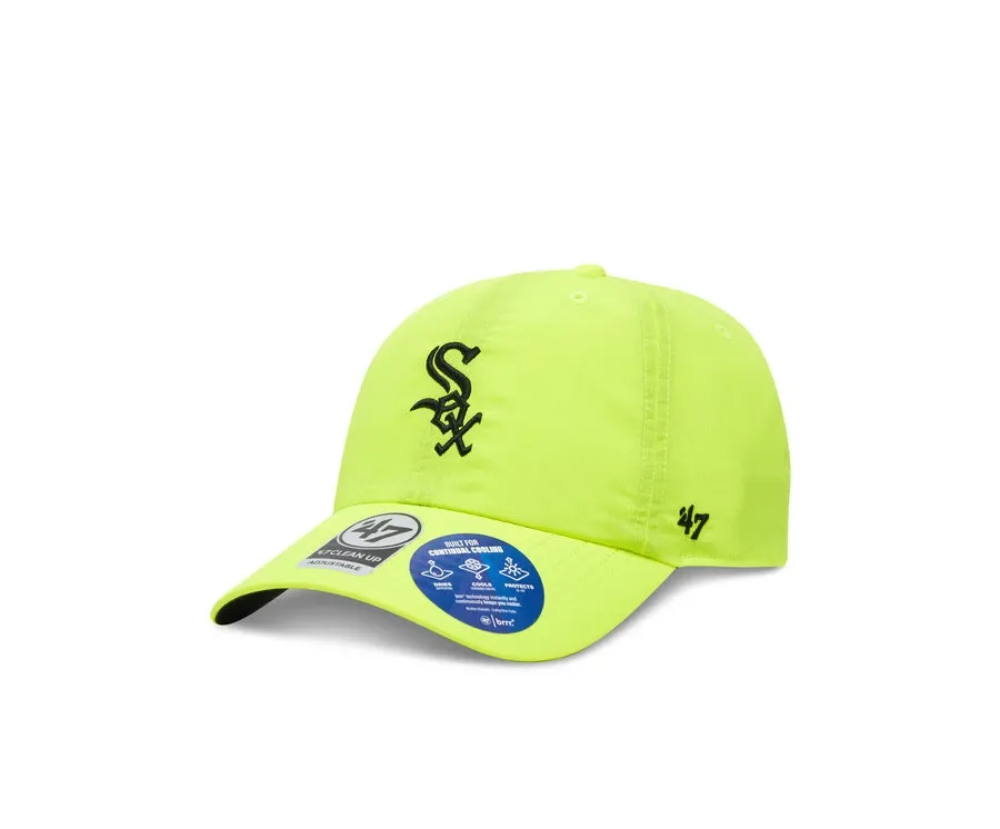 obrazek 1 47 Brand Czapka z daszkiem MLB Chicago White Sox brrr ’47 CLEAN UP B-BRRRC06BBU Żółty