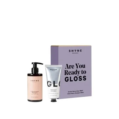 Zdjęcie SHYNE Are you Ready to Gloss Smokey Brown Set Zestaw do pielęgnacji włosów 1 szt.
