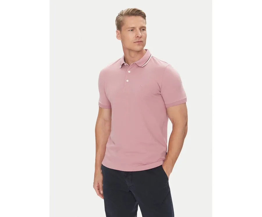 obrazek 1 Pierre Cardin Polo C5 21374.2112 Różowy Regular Fit