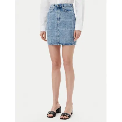 Zdjęcie Karl Lagerfeld Jeans Spódnica jeansowa A2W12013 Niebieski Regular Fit