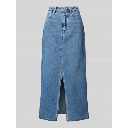 Zdjęcie Spódnica jeansowa z rozcięciem model ‘KITAARI’