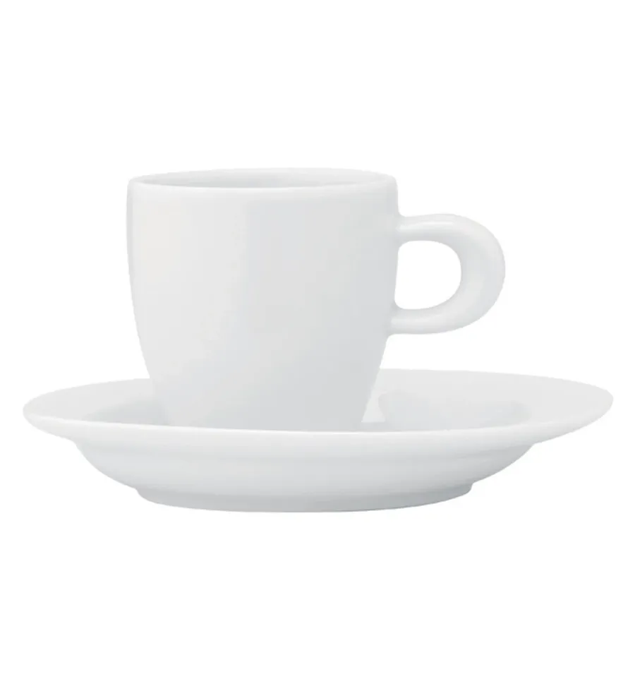 obrazek 1 Porcelanowa filiżanka do kawy ze spodkiem Organic White z kolekcji inspirowanej naturą - Vista Alegre