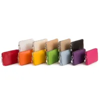 Zdjęcie Mini torebka icase ze skóry i srebra – Pampaloni