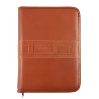 Picture Functional leather planner with a millennium calendar, made in Italy