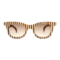 Picture Stylish, Italian women's glasses made of walnut and maple wood - Legno Light
