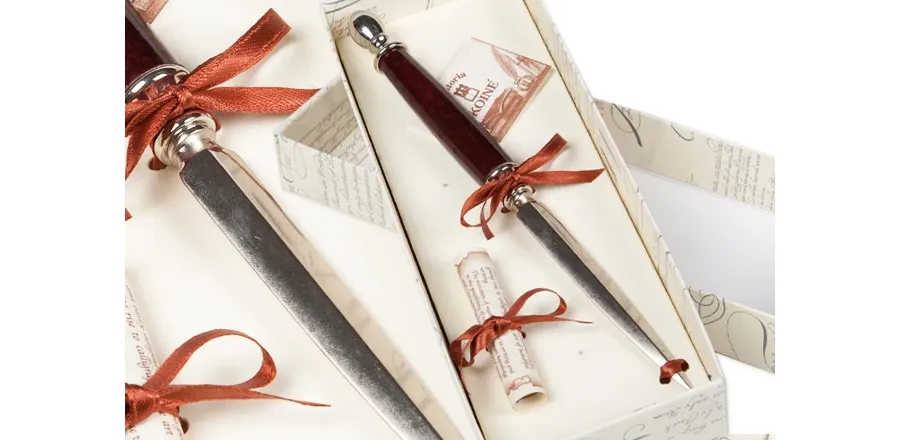 obrazek 3 Zestaw - nożyk i lupa do papeterii - Luxury Products