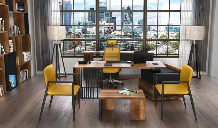 obrazek 3 Designerski komplet mebli do biura - Cagin Office