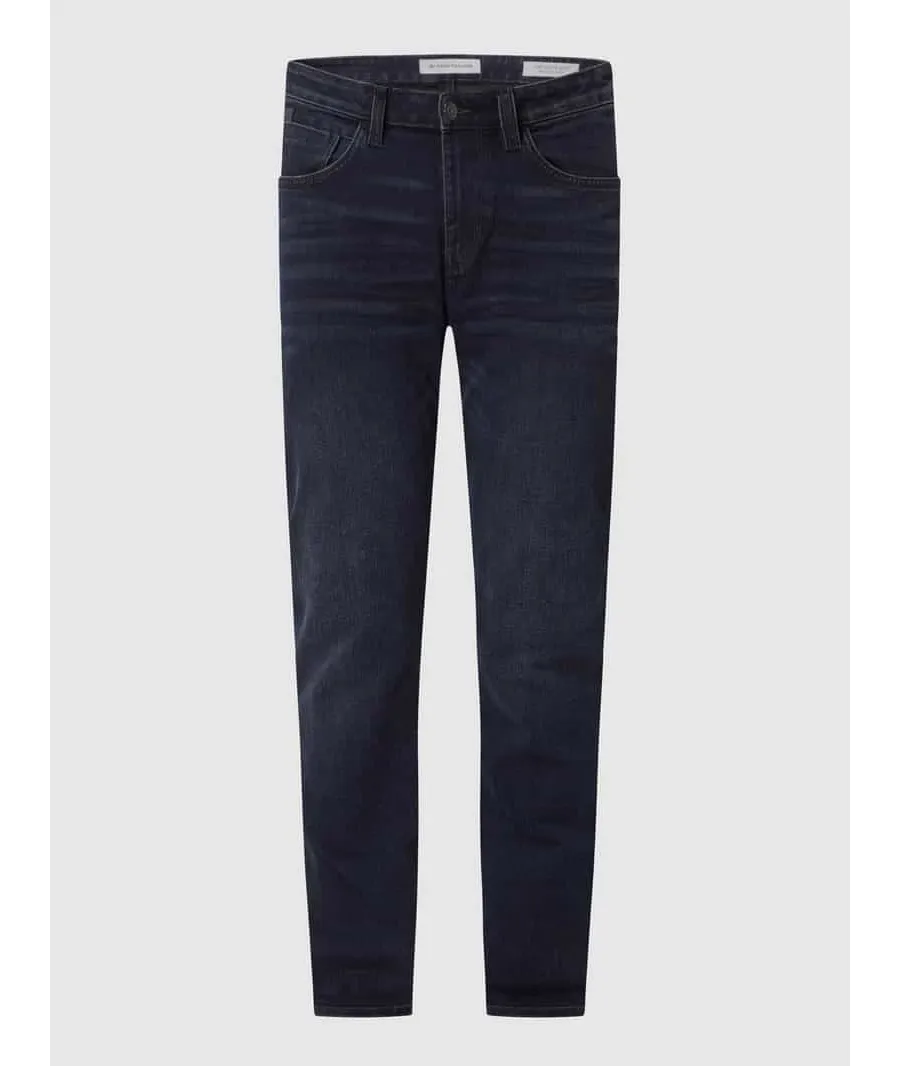 obrazek 1 Jeansy o kroju regular slim fit z dodatkiem streczu model ‘Josh’