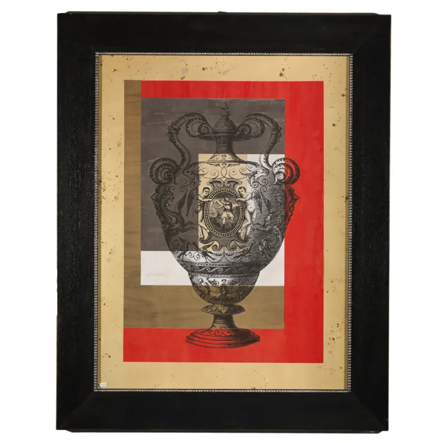 obrazek 1 Nadruk przedstawiający wazon królewski H.103xL.83xP.5 cm