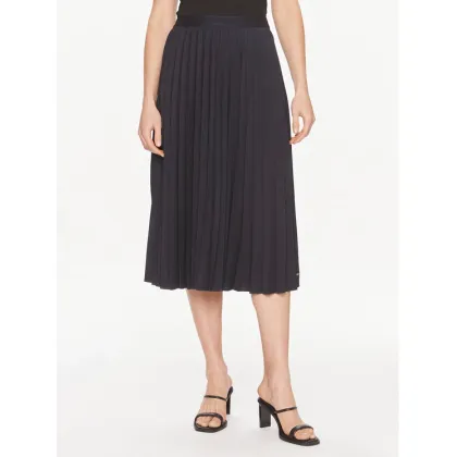 Zdjęcie Tommy Hilfiger Spódnica plisowana Fluid WW0WW41793 Granatowy Regular Fit