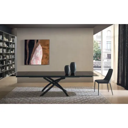 Zdjęcie Prestiżowy stół do salonu L. 200 P. 100 H. 75 cm – Zamagna Italia