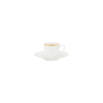 Zdjęcie Fantastyczna porcelanowa filiżanka do kawy w komplecie ze spodeczkiem - Porcel
