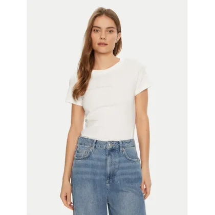 Zdjęcie Calvin Klein Jeans T-Shirt Institutional Graphic J20J224990 Biały Slim Fit
