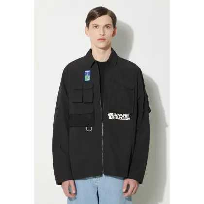Zdjęcie Billionaire Boys Club kurtka Multi Pocket Overshirt męska kolor czarny przejściowa B24239