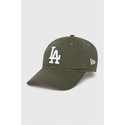 Zdjęcie New Era League Essential 9Twenty NY Yankees czapka z daszkiem kolor zielony 60348849.NOVWHI
