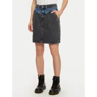 Zdjęcie Mustang Spódnica jeansowa 1016010 Szary Regular Fit