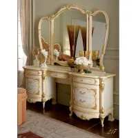 Picture A beautiful large mirror for a classic dressing table
