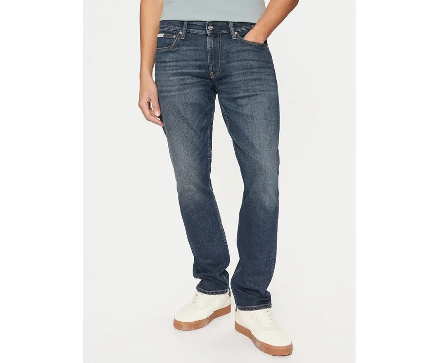 obrazek 1 Calvin Klein Jeans Jeansy J30J326518 Granatowy Slim Fit