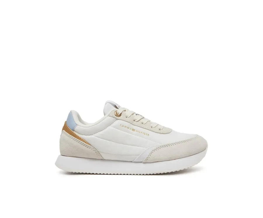 obrazek 1 Tommy Hilfiger Sneakersy Essential Runner FW0FW08332 Biały