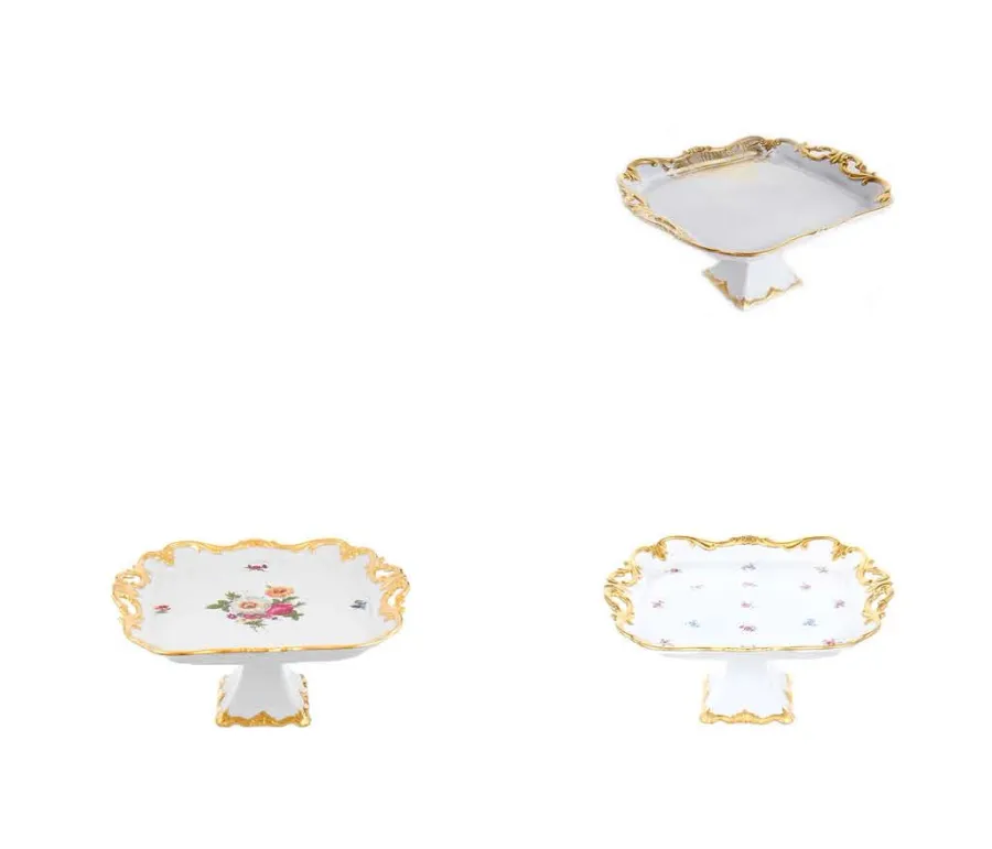 obrazek 2 Śliczna mała patera z porcelany