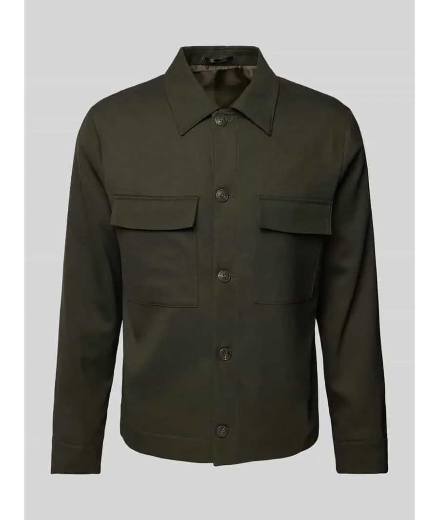 obrazek 1 Kurtka koszulowa z listwą guzikową model ‘NEIL’