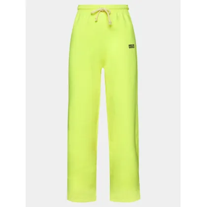 Zdjęcie American Vintage Spodnie dresowe Izubird IZU05AE24 Żółty Relaxed Fit