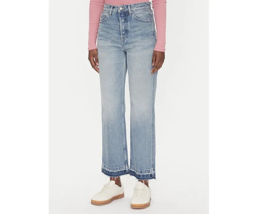 obrazek 1 Tommy Jeans Jeansy Layla DW0DW20480 Niebieski Slim Fit