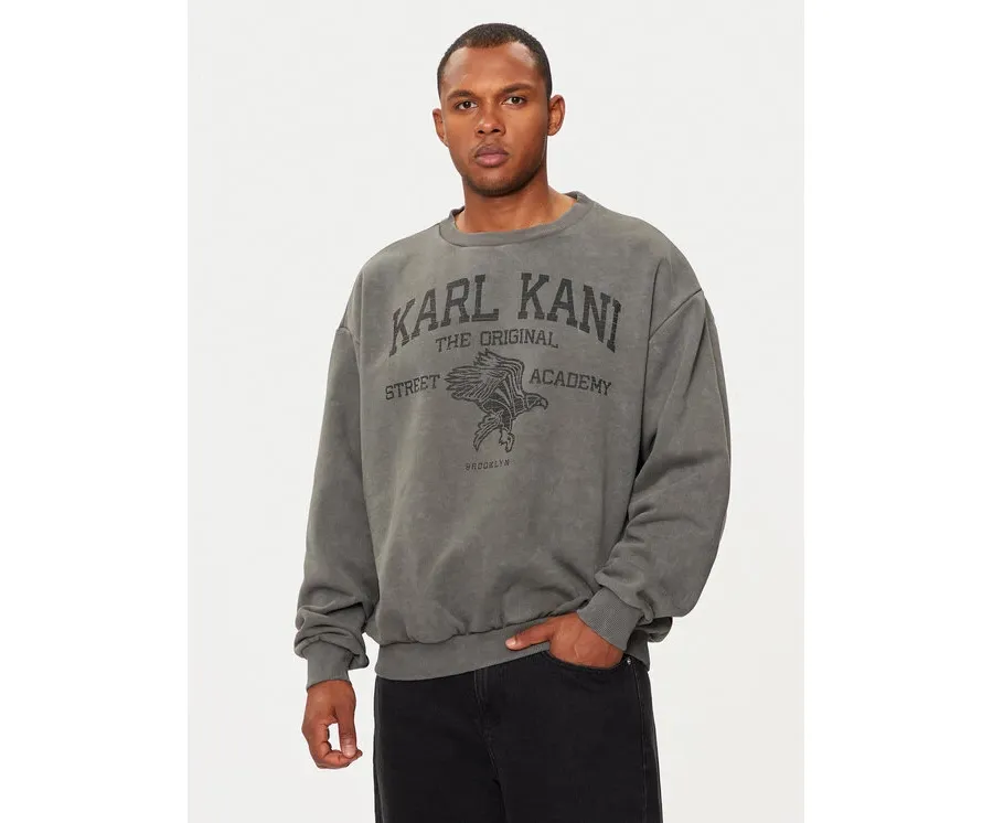 obrazek 1 Karl Kani Bluza Street Academy 60290006 Szary Regular Fit