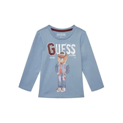 Zdjęcie Guess Bluzka N5YI23 K8HM4 Niebieski Regular Fit