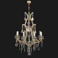 Picture Antique Italian crystal chandelier from the 20th century