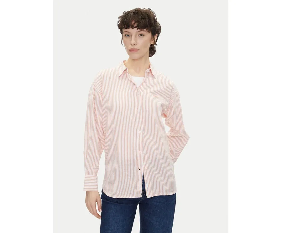 obrazek 1 Pepe Jeans Koszula Dream PL305033 Pomarańczowy Loose Fit