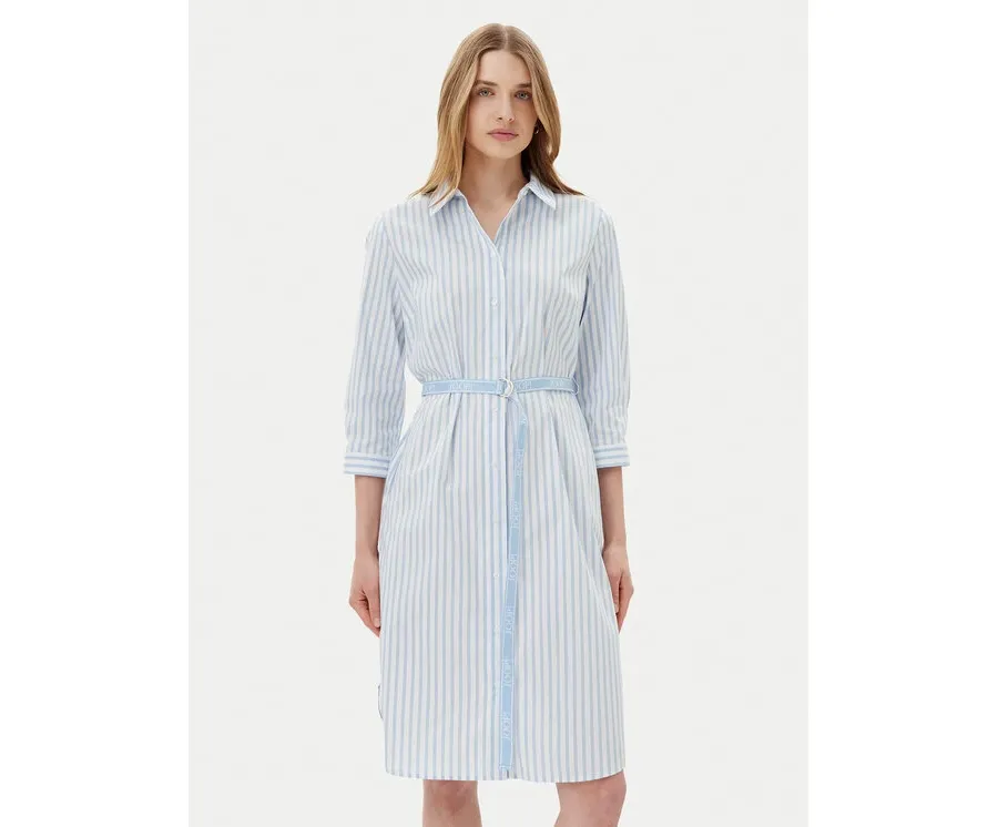 obrazek 1 JOOP! Sukienka koszulowa 58 252D58Dominique 30046521 Błękitny Regular Fit