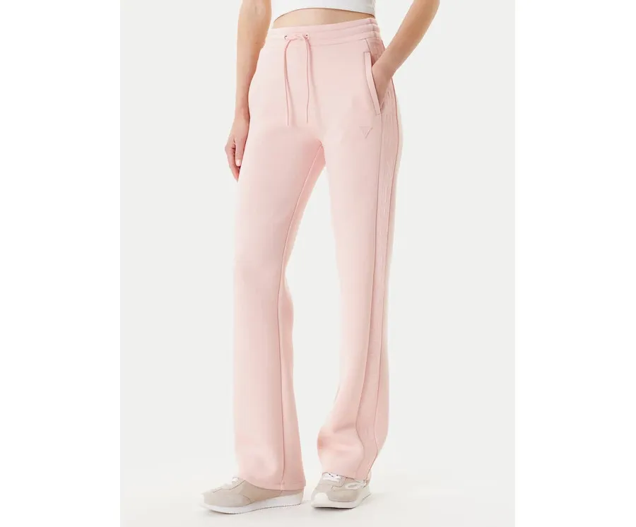 obrazek 1 Guess Spodnie dresowe V3RB21 K7UW2 Różowy Regular Fit