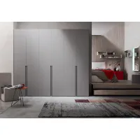 Picture Contemporary Light Gray Wardrobe - Maronese Acf