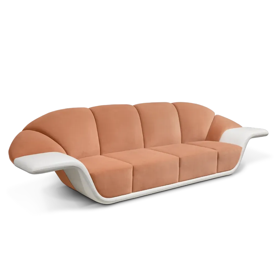 obrazek 2 Kremowa sofa do salonu w różnych kolorach