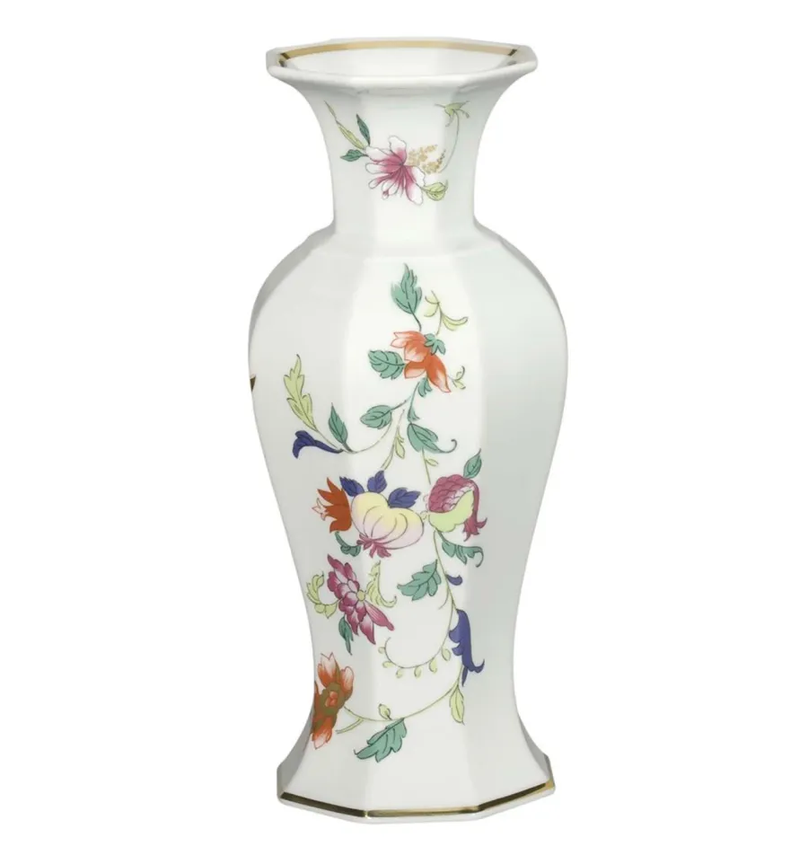 obrazek 1 Porcelanowy wazon Tomé z kolekcji Samatra inspirowanej zestawem India Company z XVIII wieku - Vista Alegre