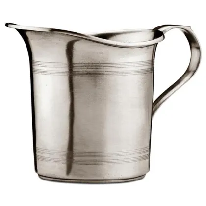 Picture Italian tableware - a beautiful pewter jug