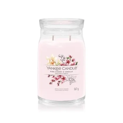 Zdjęcie Yankee Candle Pink Cherry Vanilla Świeca zapachowa 567 g