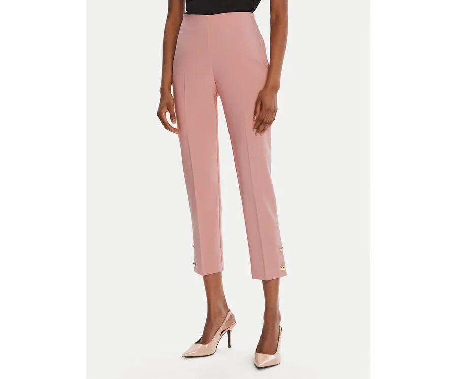 obrazek 1 Rinascimento Spodnie materiałowe CFC0122858003 Różowy Regular Fit