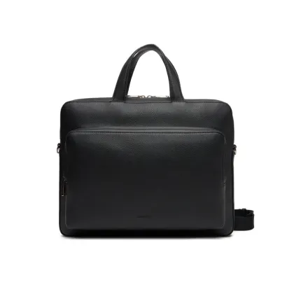Zdjęcie Calvin Klein Torba na laptopa Micro Pebble Slim Briefcase 36 LV04D3012G Czarny